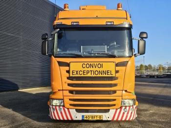 Scania R410 6x2 / RETARDER + NOOTEBOOM DIEPLADER